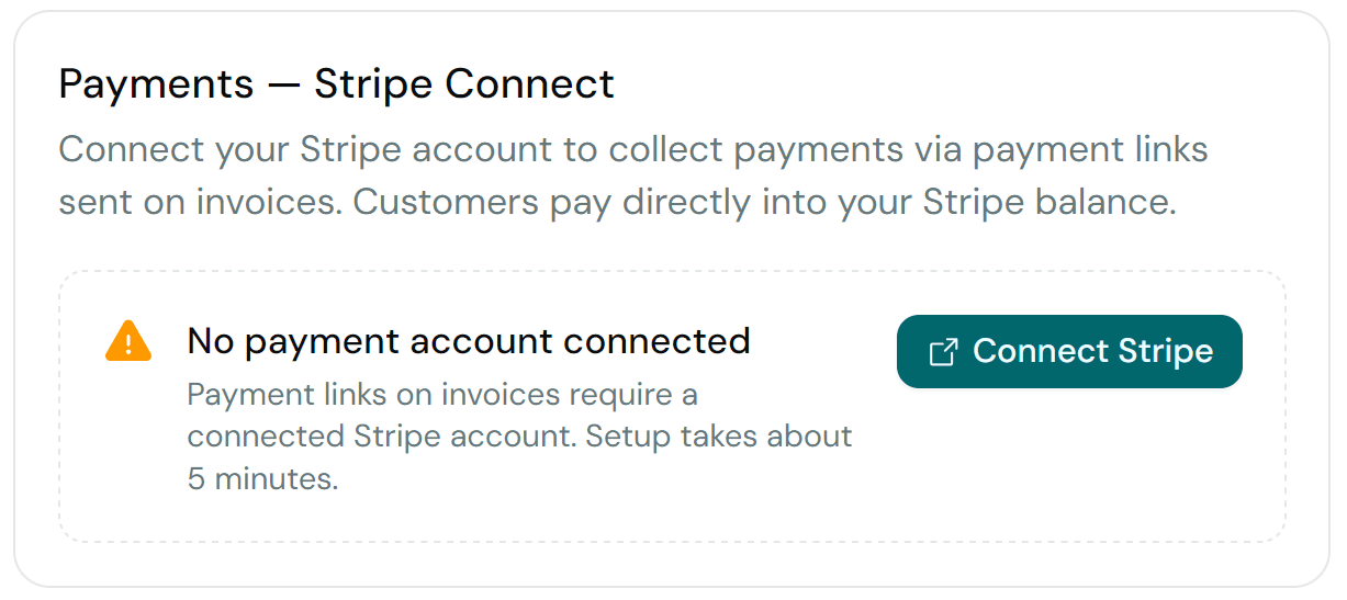 Pay invoice sample